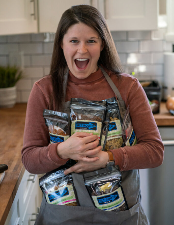 Hope Westall, owner of Alt Route Meals